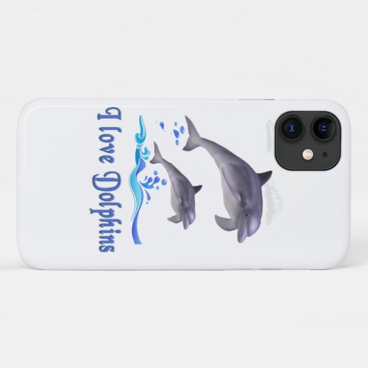 イルカ Case-Mate iPhoneケース (裏面(横))