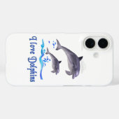 イルカ Case-Mate iPhoneケース (裏面 (横))