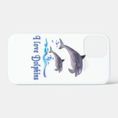 イルカ Case-Mate iPhoneケース (裏面 (横))
