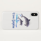 イルカ Case-Mate iPhoneケース (裏面(横))