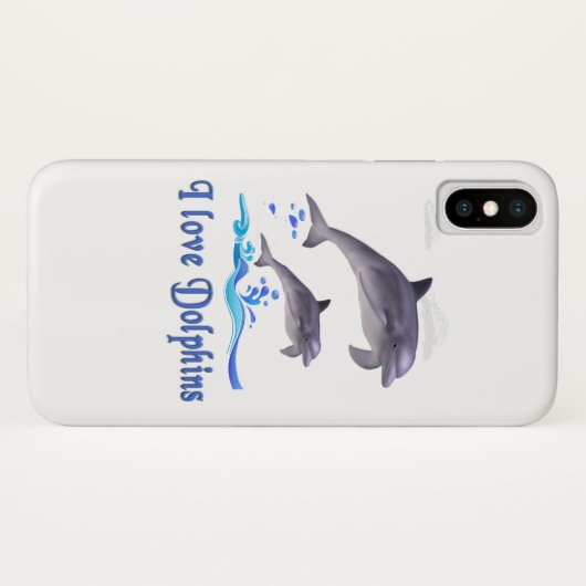 イルカ Case-Mate iPhoneケース (裏面(横))