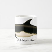 イルカ Delphinus Tursio, ビンテージ海洋動物 コーヒーマグカップ (中央)