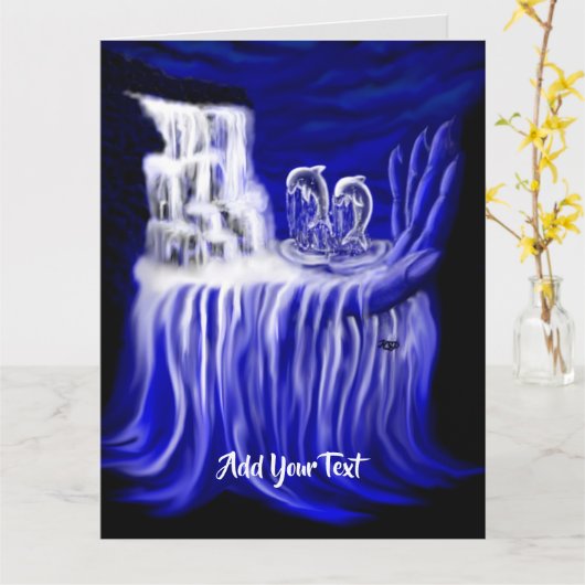 イルカ， Hand of Times カード (黄色い花)