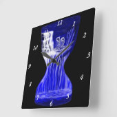 イルカ, Hand of Times スクエア壁時計 (傾斜)