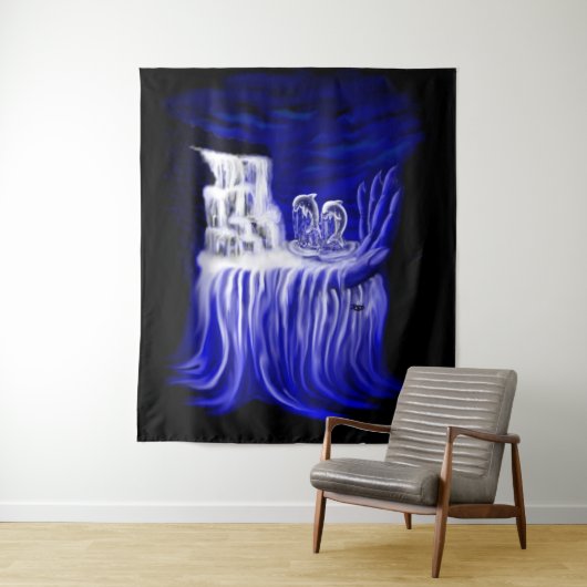 イルカ， Hand of Times タペストリー (インサイチュ)