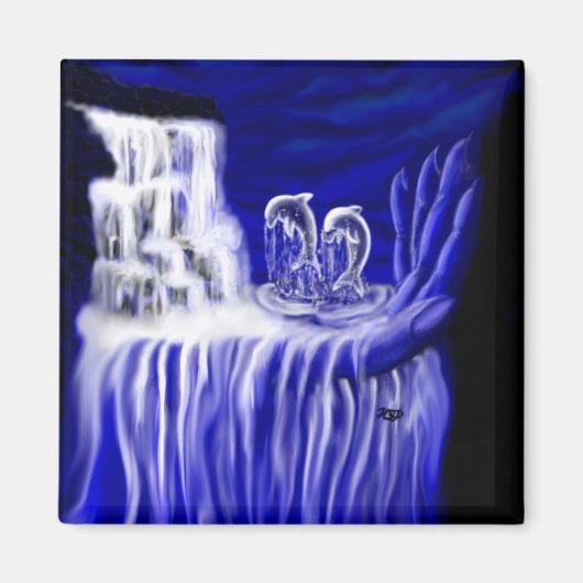 イルカ， Hand of Times マグネット (正面)