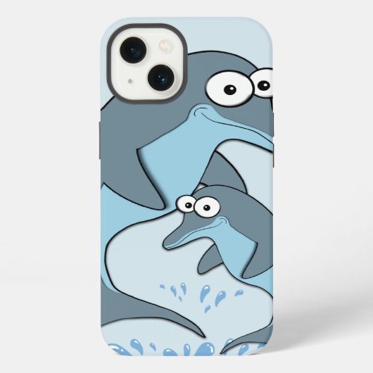 イルカ iPhoneケース (裏面)