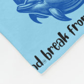 イルカBFTG フリースブランケット (角)