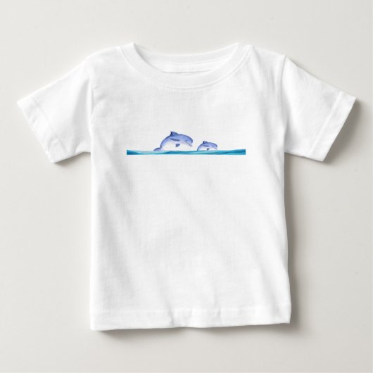 イルカTシャツ ベビーTシャツ (正面)
