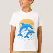 イルカTシャツ Tシャツ (正面)