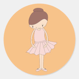 イルシマイザベラバレリナオレンジ ラウンドシール