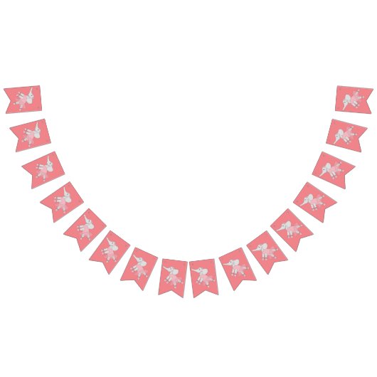 イルシマバレリナエレファントピーチ バンティングフラッグ (全)