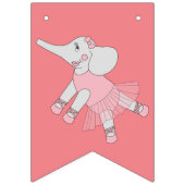 イルシマバレリナエレファントピーチ バンティングフラッグ (第1の旗)