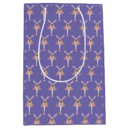 イルシマバレリナフェアリーパープル ミディアムペーパーバッグ