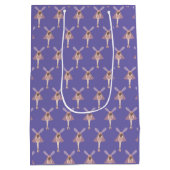 イルシマバレリナフェアリーパープル ミディアムペーパーバッグ (裏面)