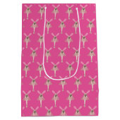 イルシマバレリナフェアリーピンク ミディアムペーパーバッグ (裏面)