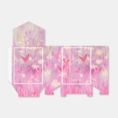 イルシマピンク野生の花水彩B'dayプレゼント/ フェイバーボックス (折り畳みなし)