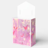 イルシマピンク野生の花水彩B'dayプレゼント/ フェイバーボックス (オープン)