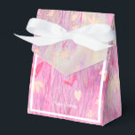 イルシマピンク野生の花水彩B'dayプレゼント/ フェイバーボックス<br><div class="desc">イルシマホワイトリボンピンク野生の花水色パターン誕生日パーティギフトボックス/お気に入りボックス。子供のテーマの誕生日パーティーに最適。</div>