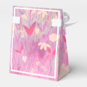 イルシマピンク野生の花水彩B'dayプレゼント/ フェイバーボックス (裏面サイド)