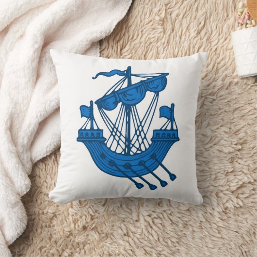 イルドハフ民衆バッジのバーロニー クッション (ブランケット)