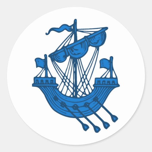 イルドハフ民衆バッジのバーロニー ラウンドシール (正面)