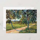 イルドフランスランドスケー絵を描ズ ポストカード (正面/裏面)