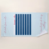 「イルドルチェファーニエンテ」ビーチタオル ビーチタオル (正面)