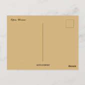 イルピン・ウクライナの夕日 ポストカード (裏面)