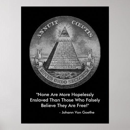 イルミナティのポスターの全貌 ポスター (正面)