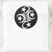 イルミナティのロゴシール ラウンドシール (バッグ)