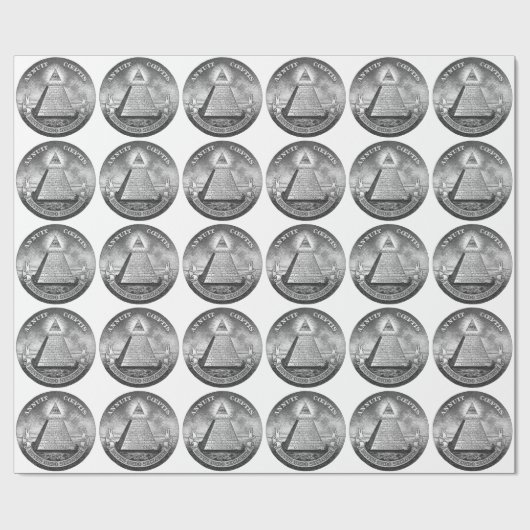 イルミナティの全知の目 ラッピングペーパー (フラット)