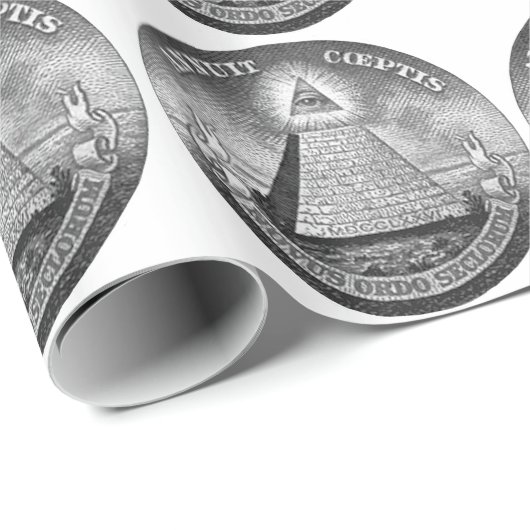 イルミナティの全知の目 ラッピングペーパー (ロールコーナー)