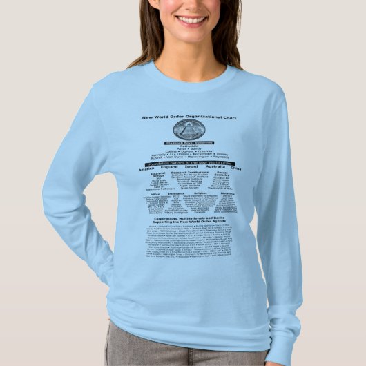イルミナティの血統Tシャツ Tシャツ (正面)