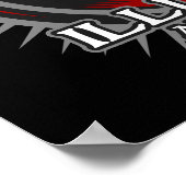 イルミナティは誰も信用しないのを見ている ポスター (角)