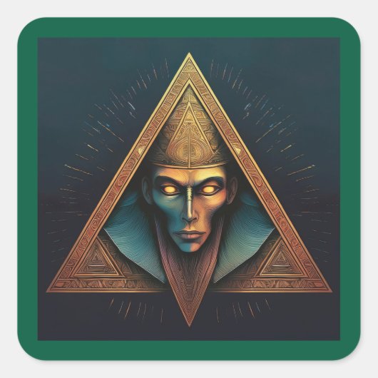 イルミナティウォールクレスト スクエアシール (正面)