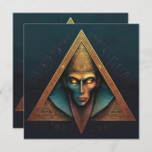 イルミナティウォールクレスト 招待状 (正面/裏面)