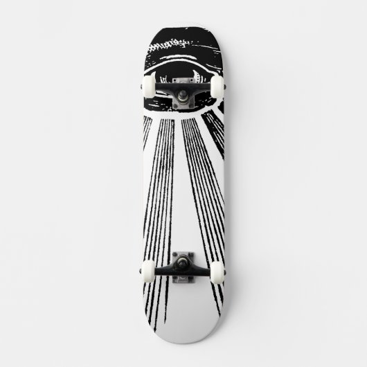 イルミナティオールシーイングアイスケートボード スケートボード (正面)