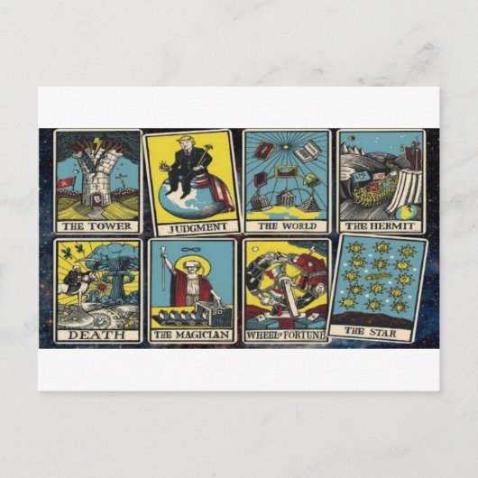 イルミナティカードゲーム ポストカード (正面)