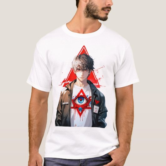 イルミナティサードアイ通り Tシャツ (正面)