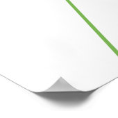 イルミナティトライアングルアイグリーンポスター ポスター (角)