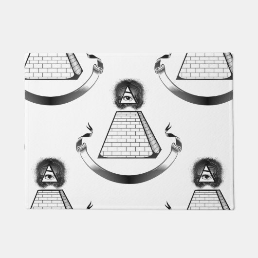 イルミナティドアマットdoormat ドアマット (正面)