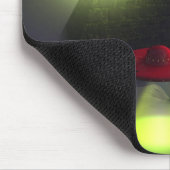 イルミナティピラミッドとUFOマウスパッド マウスパッド (コーナー)