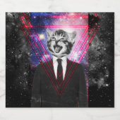 イルミナティ猫 ビールラベル (シングルラベル)