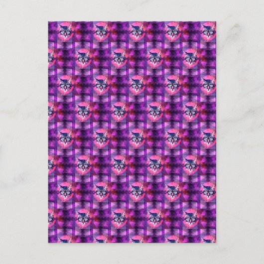 イルミナティ猫 ポストカード (正面)