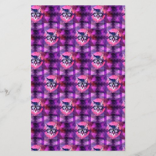 イルミナティ猫 便箋 (正面)