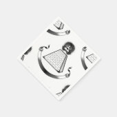 イルミナティ紙ナプキン スタンダードカクテルナプキン (角)