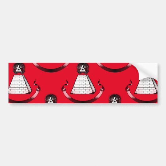 イルミナティ バンパーステッカー (正面)