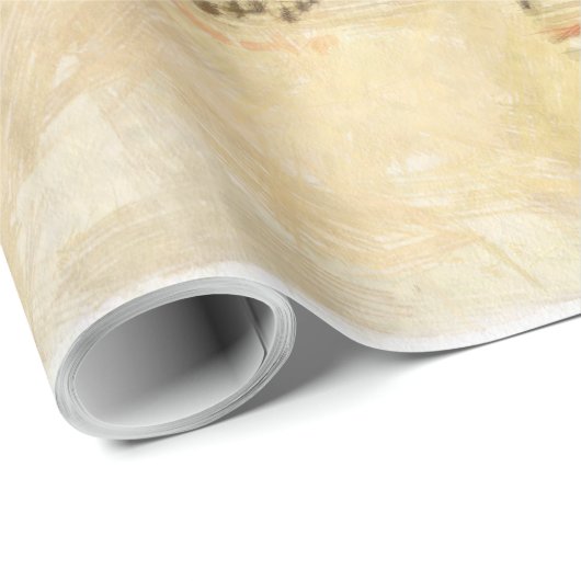 イルミネーションされたクリスマスミュージック ラッピングペーパー (ロールコーナー)