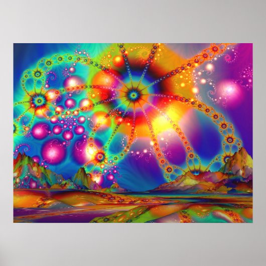 イルミネーションサイケデリックの国 – ポスター (正面)